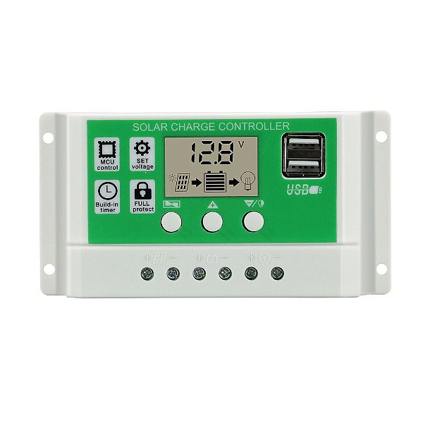 Controlador de carga solar fotovoltaico PWM RBL-30A-LI 30A