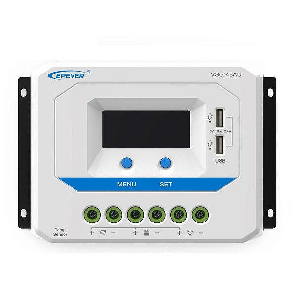 Controlador de carga solar fotovoltaico PWM VS6048AU 60A 48V