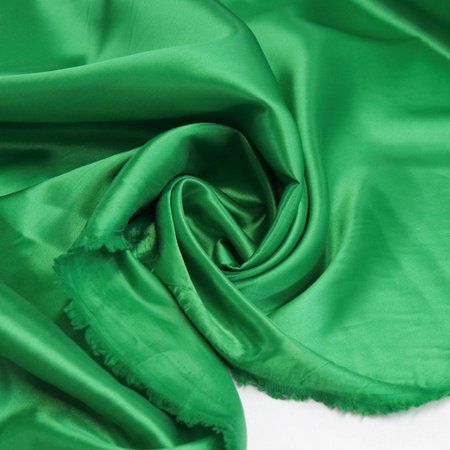 Tecido Cetim Liso 1,40x1,00m Verde Bandeira