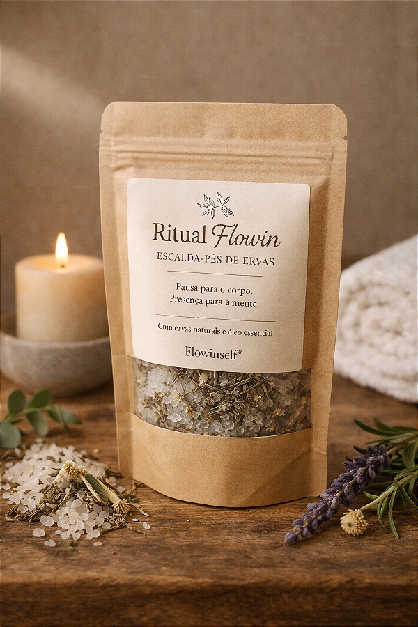 Escalda Pés Alívio De Cansaço e Ansiedade | Flowinself®
