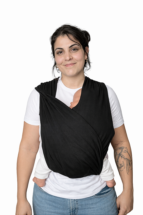 Sling Sem Amarração Dryfit Preto | Flowinself®