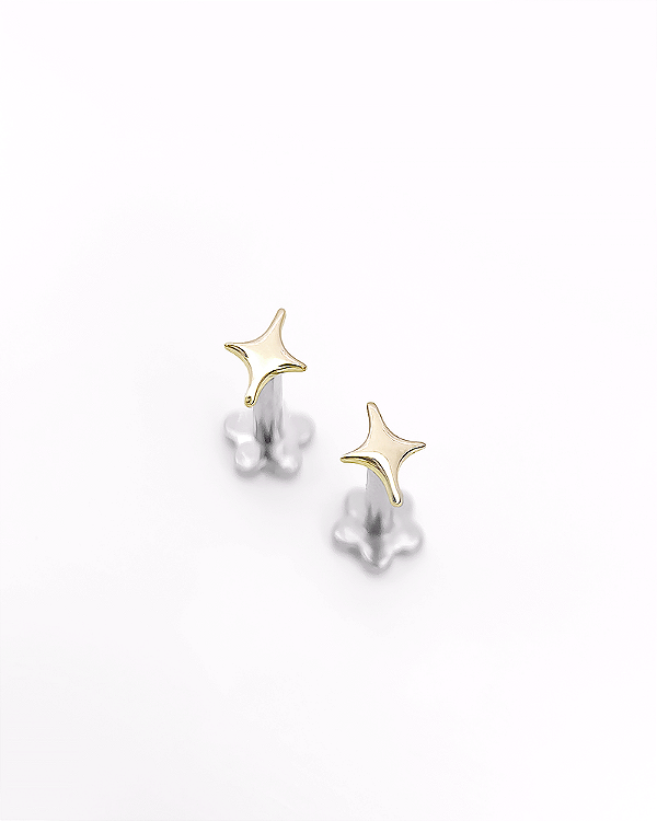 Piercing Labret Vértice - Ouro 14k