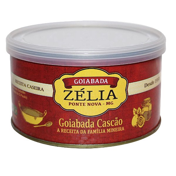 Goiabada Cascão Zélia  400g Cremosa com Açúcar Receita Familiar Mineira