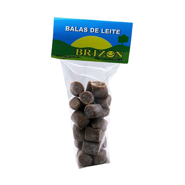Bala de Leite com Açúcar 100g sem Glúten Brizon