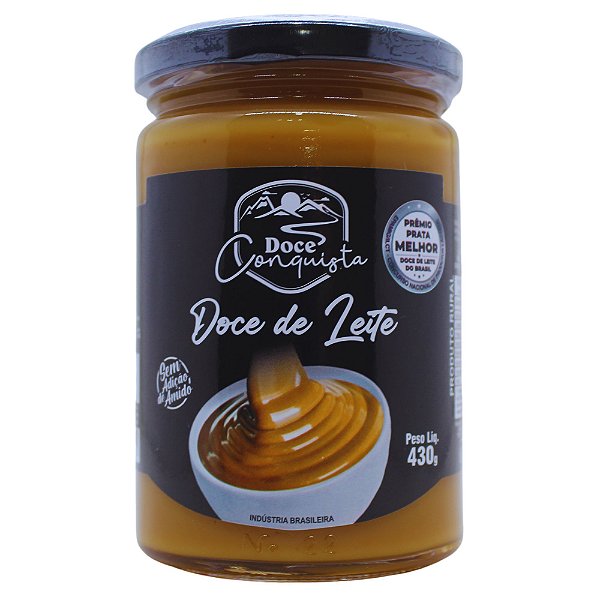 Doce de Leite Tradicional com Açúcar Sem Adição de Amido 430g Doce Conquista