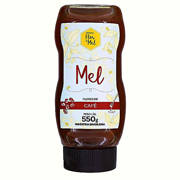Mel Flores de Café 300g 100% Puro Sem Glúten e Sem Lactose Premium Apiário Flor de Mel