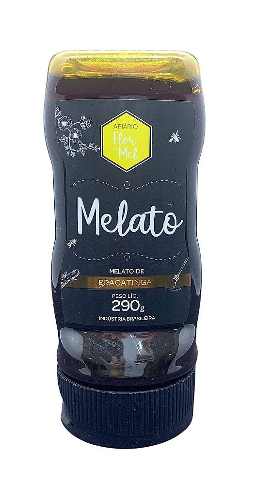 Mel Melato De Bracatinga Puro De Abelha 290g - Apiário Flor de Mel - Premium