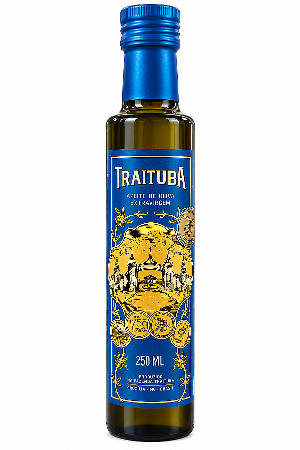 AZEITE DE OLIVA EXTRAVIRGEM TRAITUBA 250ML – TRADIÇÃO E SABOR DE MINAS GERAIS