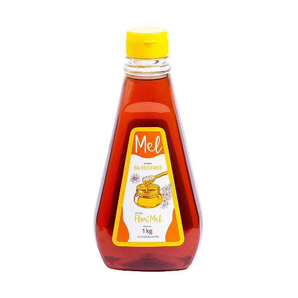 Mel Flores Silvestres 1 Kg 100% Puro De Abelha Flor De Mel