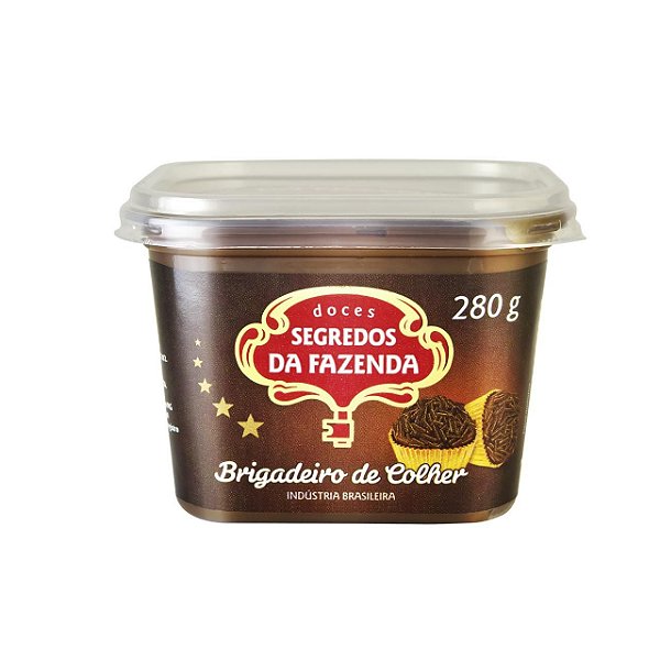Brigadeiro De Colher 280g Segredos Da Fazenda Com Açúcar