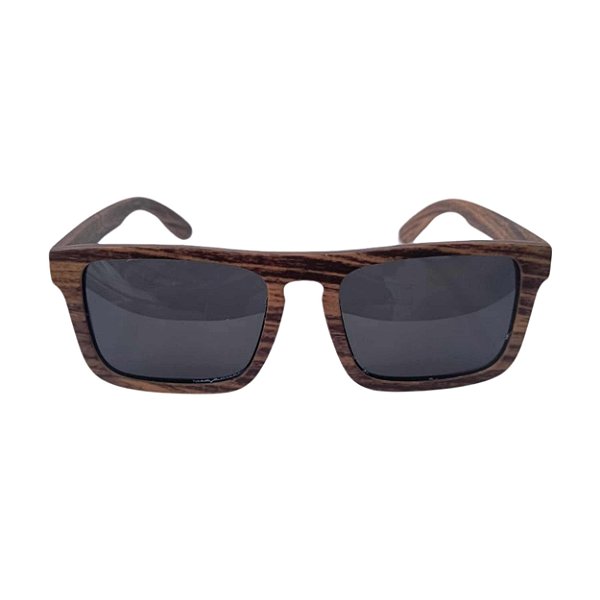 óculos de sol masculino madeirado