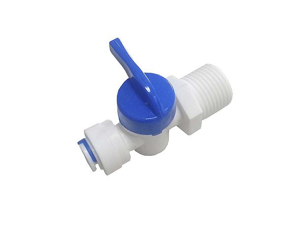 Adaptador de 1/4" para 1/2" com Registro e Engate Rápido