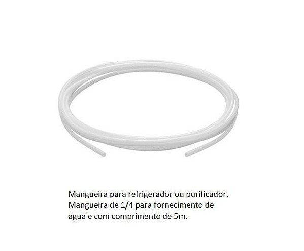 Mangueira para filtro Electrolux 1/4" - 5 metros