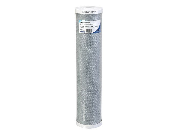 Elemento Filtrante Carbon Block BIG BLUE 20" Encaixe/Vedação
