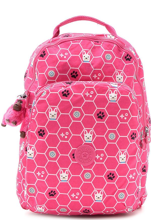 Unirse Semejanza bisonte Mochila Kipling Gouldi Pink Dog Tile - Mixcenter - Papelaria, Brinquedos e Baby Unirse Semejanza bisonte Mochila Kipling Gouldi Pink Dog Tile - Mixcenter - Papelaria, Brinquedos e Baby