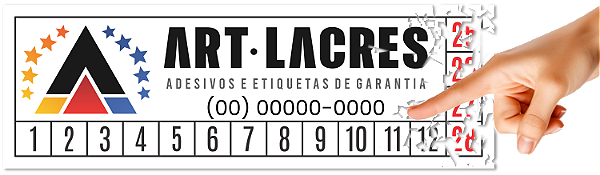 1.000 Lacres Casca de Ovo 1,5x3 cm