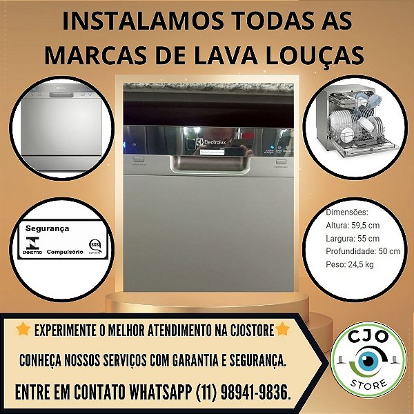 Instalação Maquina Lavar Louças – Instalador Profissional