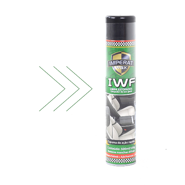 Limpa Estofado Imperat Wax IWF 500 ML – Para Couro, Tecidos, Sofás, Tapetes e Mais!