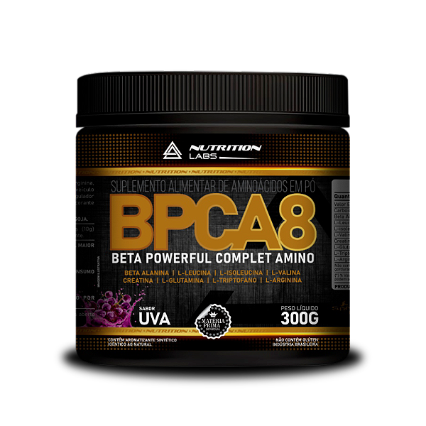 BPCA8 Aminos (300g) - Nutrition Labs