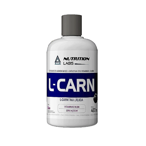 L-Carnitina Sabor Uva (480ml) - Nutrition Labs