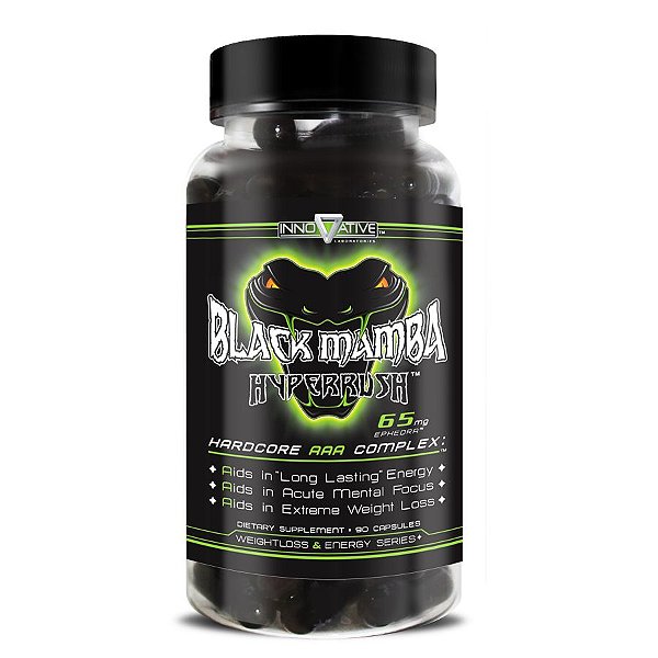 Black Mamba Hyperrush (90 capsulas) - Innovative Laboratories