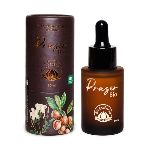 Óleo Hidratante Íntimo Prazer Bio 30ml - Bioessência