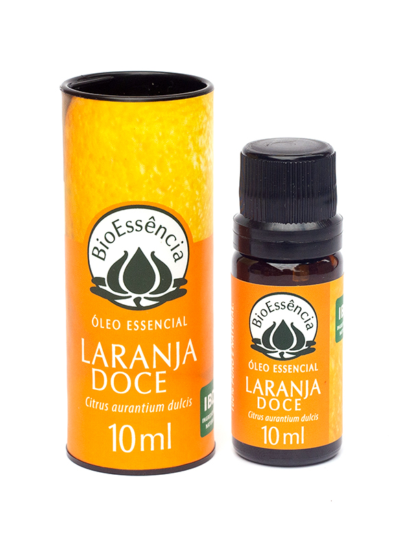 Óleo Essencial de Laranja Doce 10ml - BioEssência - Validade: 10/2026