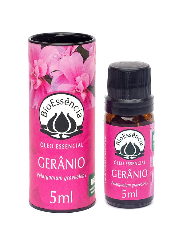 Óleo Essencial de Gerânio 5ml BioEssência