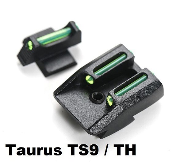 Conjunto de Mira TS9 / TH9 Fibra Ótica