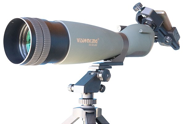 Suporte celular para lunetas de espotagem