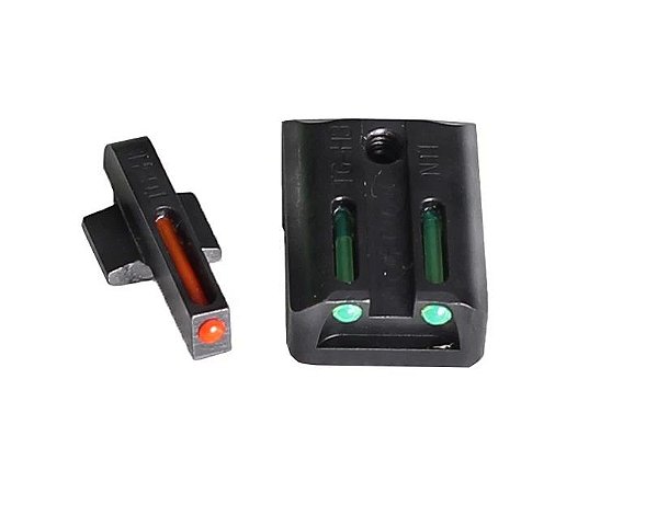 Conjunto de fibra fibra ótica para pistolas