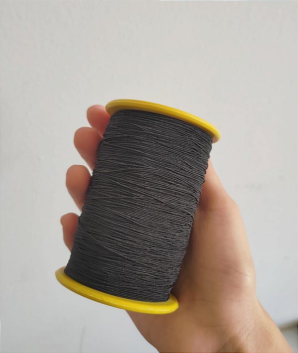 Fio Lastex Para Mega Hair Preto 300 Mts para jumbo e tranças