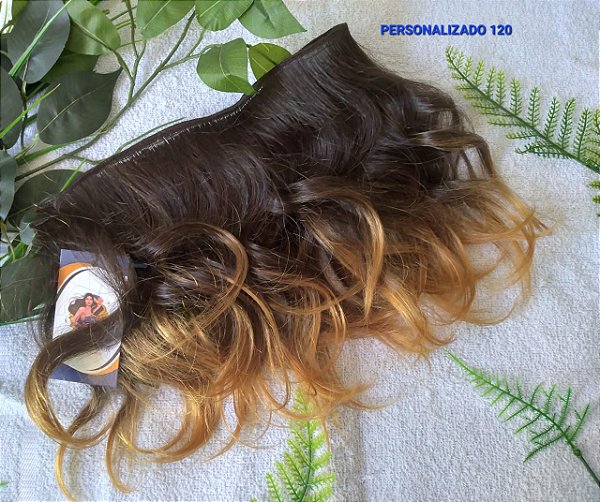 CABELO TECIDO BRASILEIRO 28CM PERSONALIZADO 120