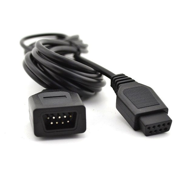 Cabo Extensor para Controle de Sega Mega Drive / Genesis / Master System / Atari 1.5m