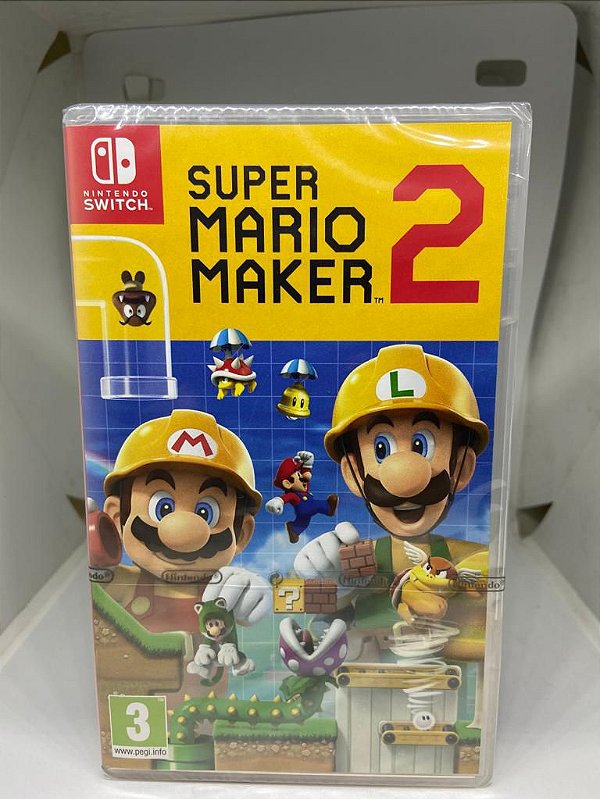 Jogo Mario Super Mario Maker 2 fisico original