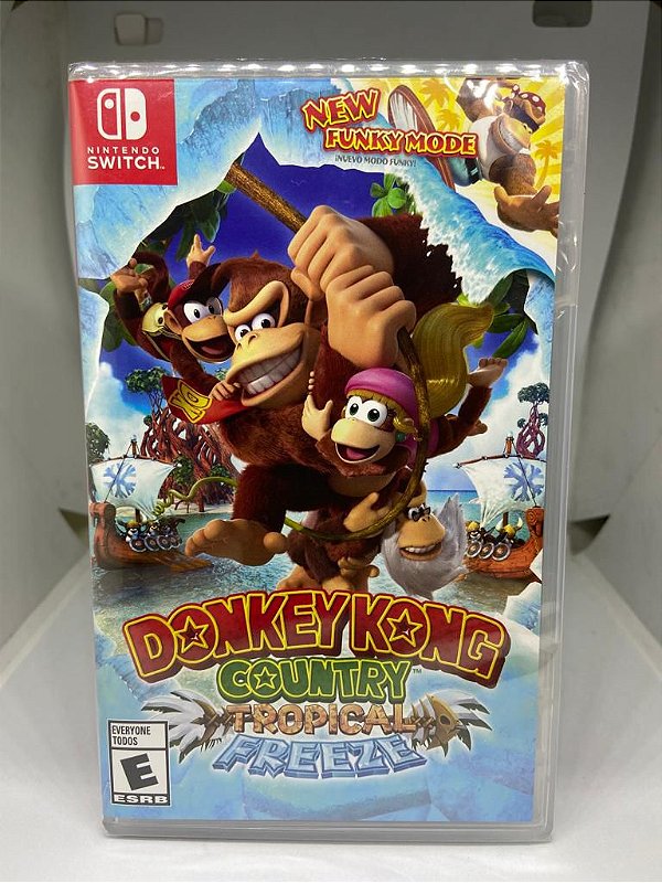 Jogo Mario Donkey Kong Tropical Freeze Fisico Original