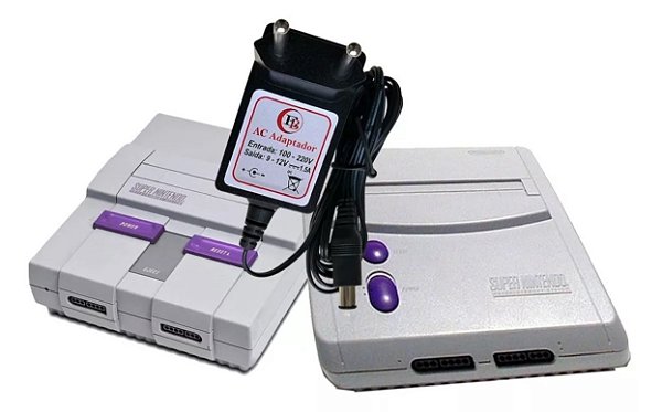 Fonte Para Super Nintendo Snes Bivolt 110/220 Automática