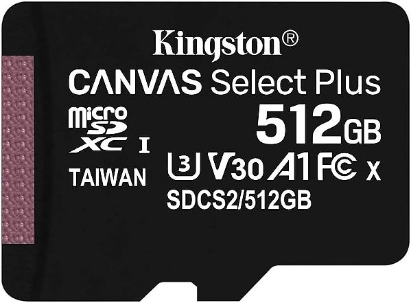 Cartão Microsd Kingston 512gb Compativel C/ Nintendo Switch Steam Deck Rog Ally Original