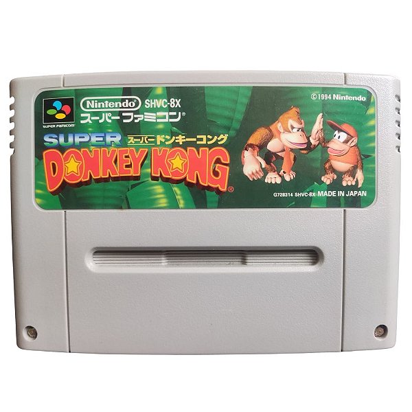 Fita / Cartucho original Super Donkey Kong para Super Famicom - Super Nintendo