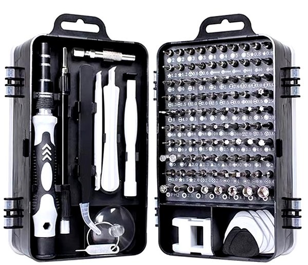 Kit de Chaves de Fenda Multifuncionais 115-em-1 Kit de Reparo Smartphone Computadores Eletrônicos