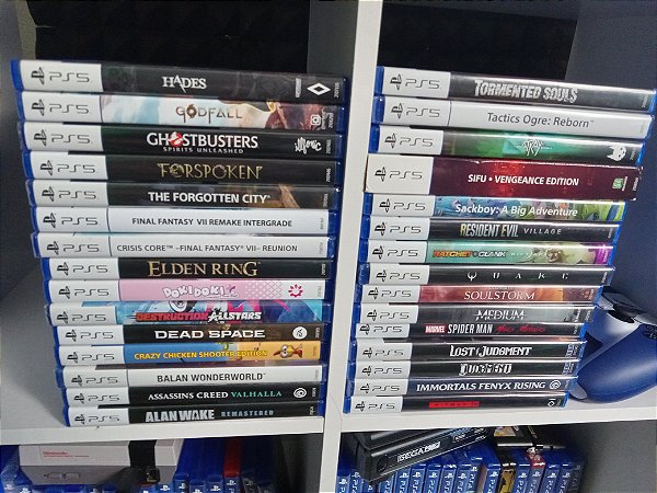 Jogos / Games para PS4 ou PS5 - Mídia Física Originais (Disco)