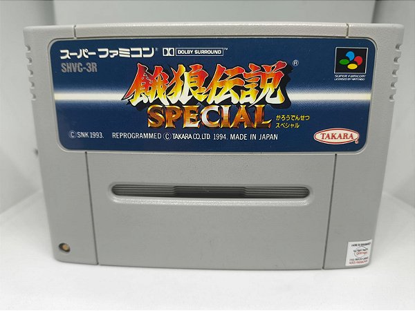 Fatal Fury Special Super Famicom - Cartucho Original