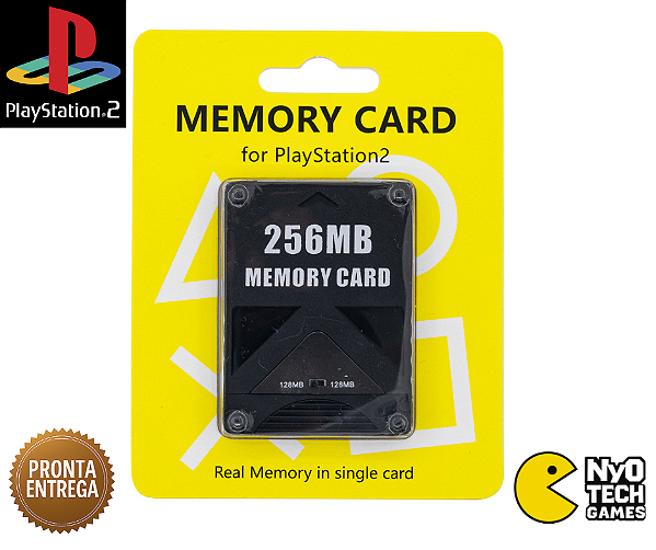 Memory Card 256MB Compatível com PlayStation 2 PS2