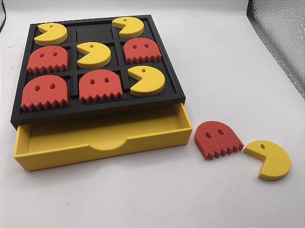 Jogo da Velha Pac-Man - Pac x Fantasma