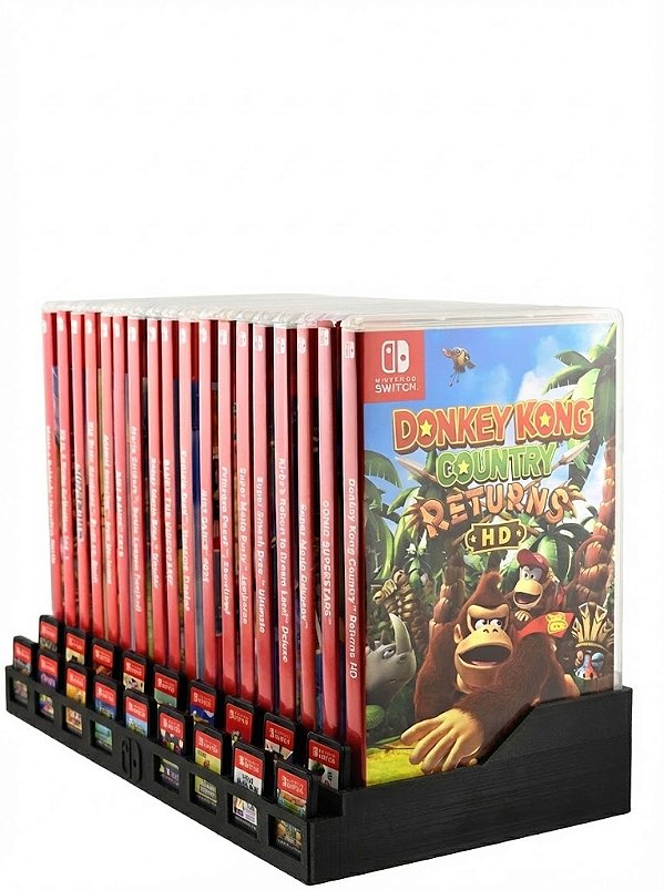 Porta Cartuchos Temático - Compatível com Nintendo Switch e Switch 2
