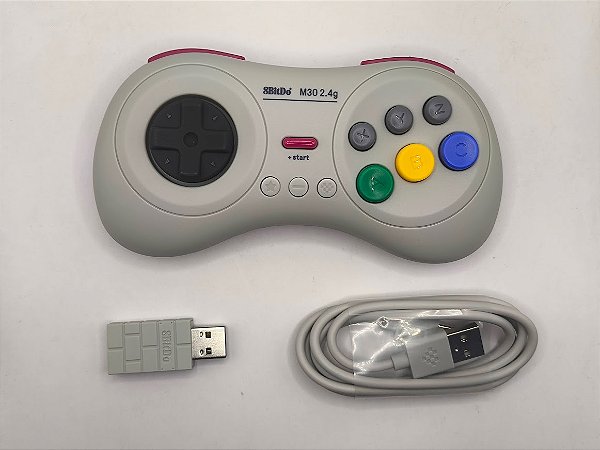 Controle estilo Mega Drive / Saturn para Nintendo Switch - PC - Steam - Mega Drive