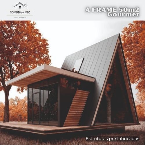 Cabana   A Frame  Gourmet  50m2  -