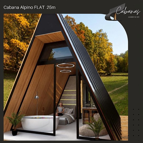 Chalé FLAT 25m2