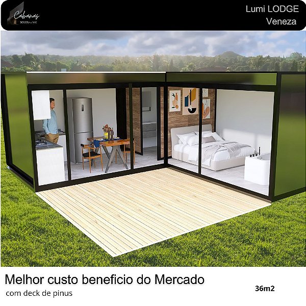 Cabana Modular  Lumi Lodge  Veneza