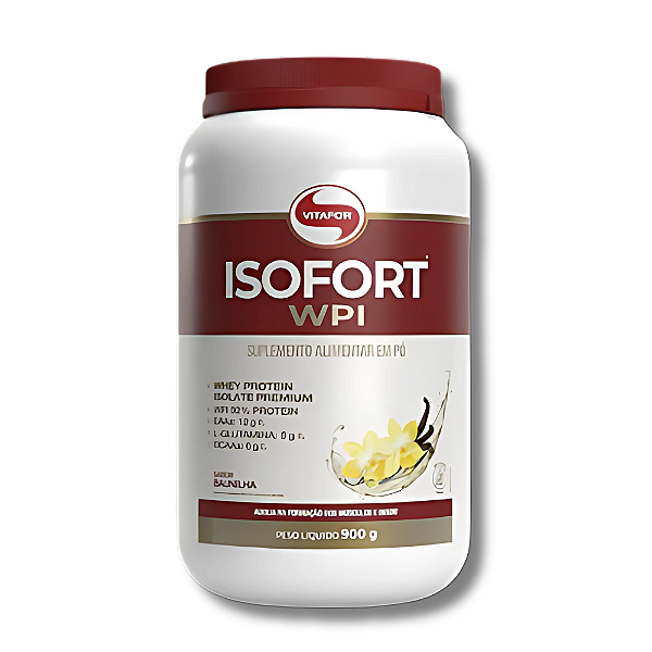 WHEY ISOLADO ISOFORT 900G - VITAFOR